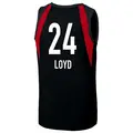 Men's Jewell Loyd ＃24 Swingman Black Las Vegas Aces 2019 Jersey