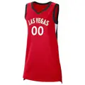 Women's Custom ＃00 Explorer Edition Victory Red Las Vegas Aces 2021 Jersey