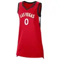 Women's Jackie Young ＃0 Explorer Edition Victory Red Las Vegas Aces 2021 Jersey