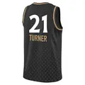 Youth Brianna Turner ＃21 Rebel Edition Victory Black Las Vegas Aces 2021 Jersey