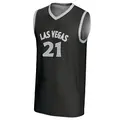Youth Brianna Turner ＃21 Replica Black Las Vegas Aces Lightweight Jersey