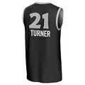 Youth Brianna Turner ＃21 Replica Black Las Vegas Aces Lightweight Jersey