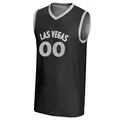 Youth Custom ＃00 Replica Black Las Vegas Aces Lightweight Jersey