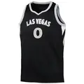 Youth Jackie Young ＃0 Swingman Black Las Vegas Aces 2024 Explorer Edition Jersey