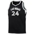 Youth Jewell Loyd ＃24 Swingman Black Las Vegas Aces 2024 Explorer Edition Jersey
