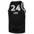 Youth Jewell Loyd ＃24 Swingman Black Las Vegas Aces 2024 Explorer Edition Jersey
